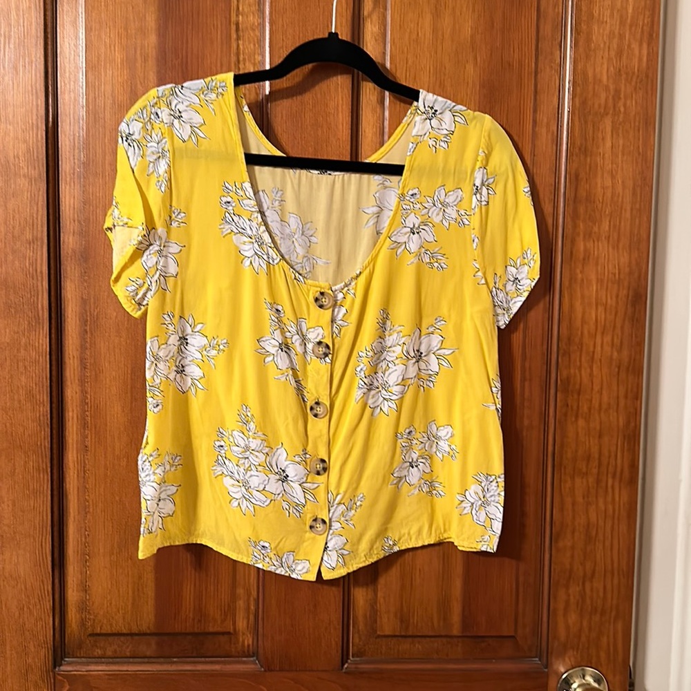 Abercrombie Floral Top